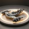 MOC Космический Фильм Военная Серия N-1 Звездный Истребитель Модель Строительные Блоки DIY Космический Корабль Сборка Кирпичи Фестиваль Вечеринка Подарки