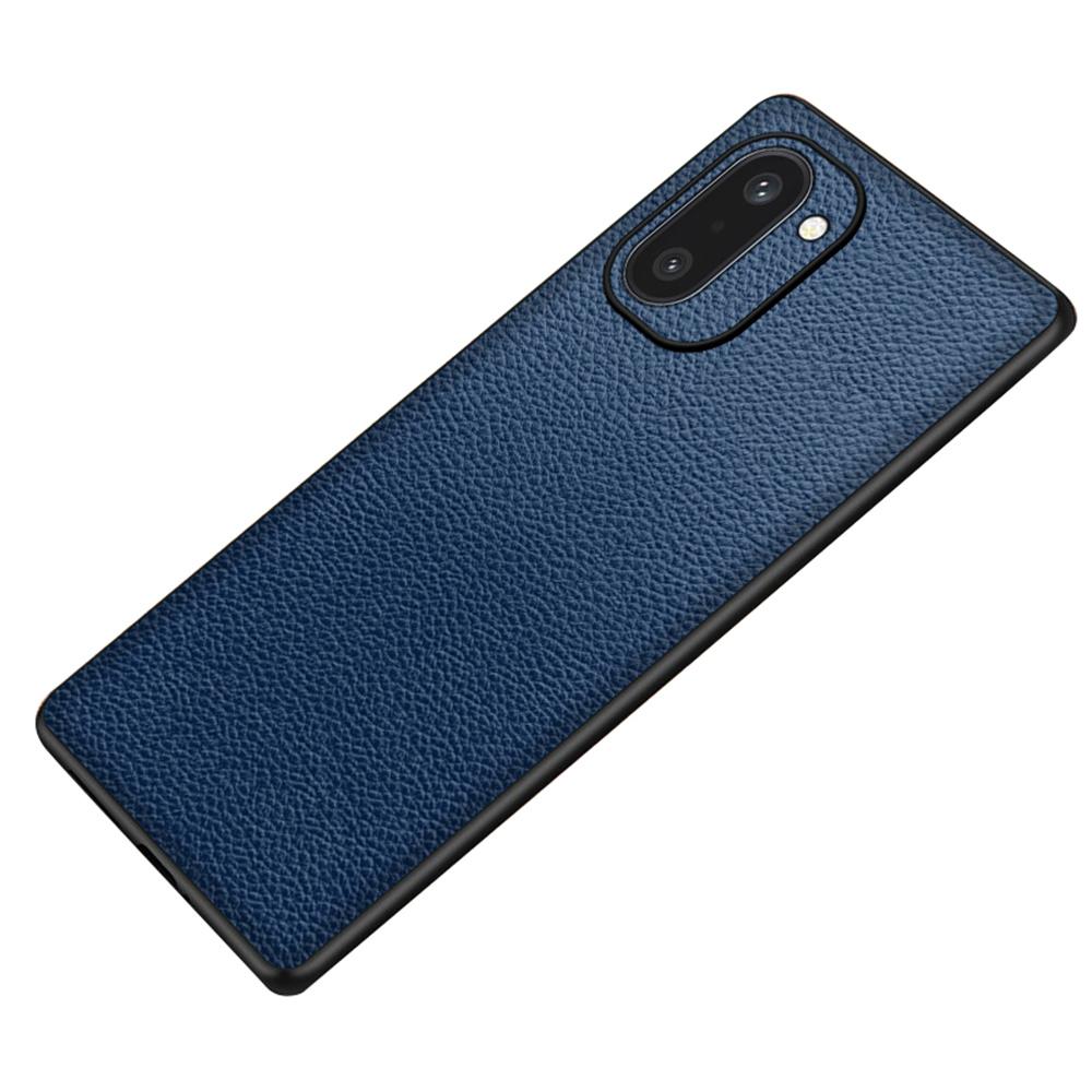 For OnePlus Ace 6T 5G Case Litchi Texture PU Leather Coated PC + TPU Protective Phone Back Cover