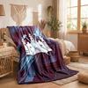 West Ham United Football Print Flannel Blanket Soft Warm Sofa Bed Throw Blanket For Home Office Bedroom