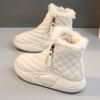 Winter Ladies Shoes Lace Up Women Sneakers Snow Ankle Boots Waterproof Warm Platform Botas Woman Footwear