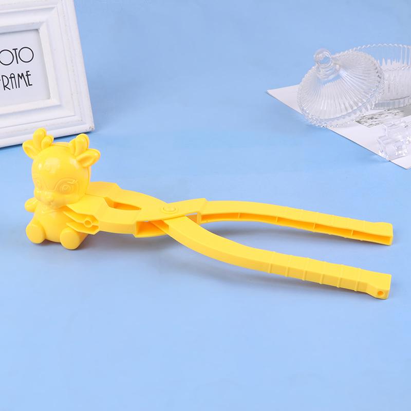 Симпатичные пятнистый олень в форме снежка, зажим для снежной глины, создатель шариков для занятий спортом на открытом воздухе, новые игрушки