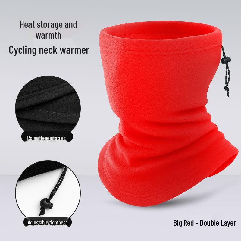 Регулируемая многофункциональная манишка: Ветрозащитный гейтор для катания на лыжах и велосипеде на осень и зиму