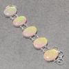 Australian Triplet Opal Oval Shape Gemstone Bracelet Handmade Jewelry 8" PT 2129