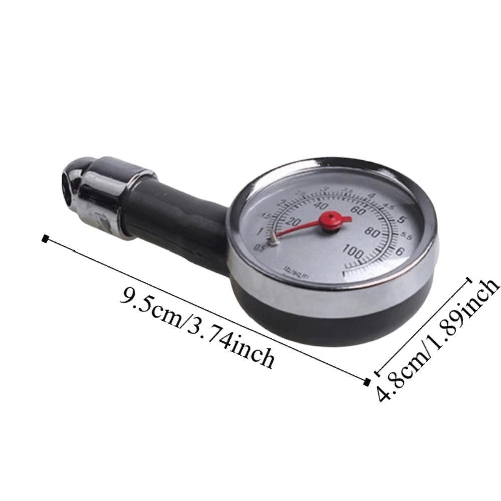 Mini Dial Tyre Meter High Precision Air Pressure Meter Pressure Detector Vehicle Testing