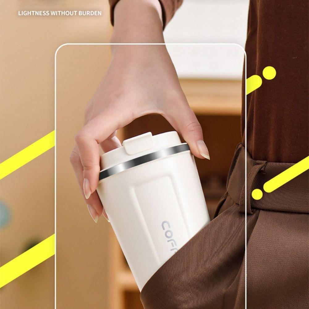 Герметичная студенческая бутылка 304 из нержавеющей стали с термосом для овсяного кофе и чая