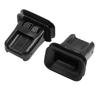 Rivet Fasteners Universal Black Car Rear Seat Panel Plastic Rivet Clips Fasteners Retainer 2pcs