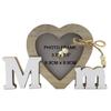 Wooden Love Photo Frame for Wedding Table Decor Mr&Mrs Love Heart Photo Family Valentine's Day Photo Frame Home Table Decora 1PC