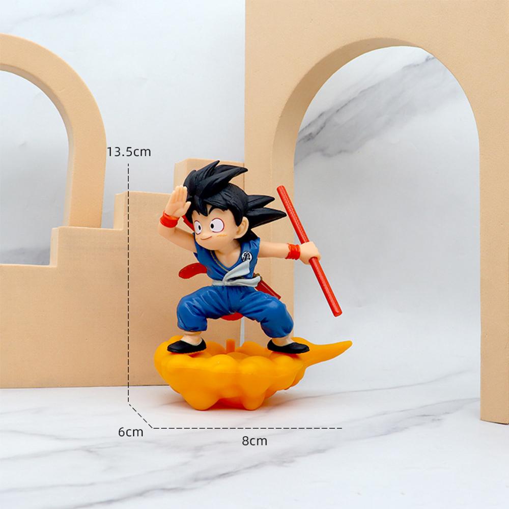 ГОРЯЧИЕ Мультяшные Аниме Фигурки Dragon Ball Z Детские Игрушки Кукла Кавайный Модель Goku Аксессуары Детский Прочный Подарок Фигурки Действия Хобби