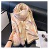 Cartoon Cat Imitation Cashmere Women's French Lazy Style Scarf New Winter Scarf Shawl