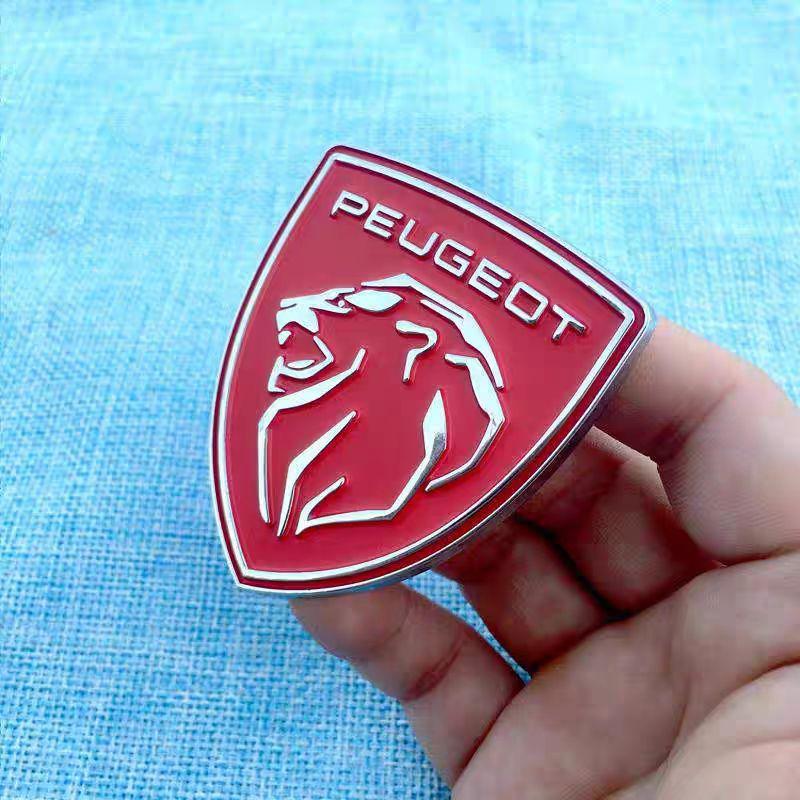 Peugeot Car 3D Metal Badges Trunk Body Window Side Decoration Sticker For Peugeot 2008 307 308 206 207 208 407 508 5008 106 3008