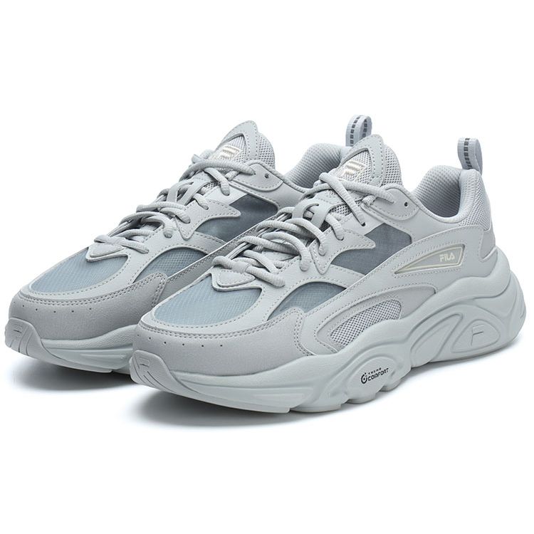 Fila Mars 1S Fashion Double-Layer Shock Absorption Wear-Resistant Rebound Low-Top Casual Trail City Commuting Running Shoes Men Sneaker F12M322109FHA