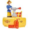Figurine Miniature Simba Toys 109251086 Sam Le Pompier Venus Avec Remorque Et Figurine