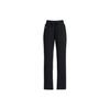 UA Motion Open Hem Logo Print Drawstring Mid Rise Straight Leg Casual Pants Women Bottoms Black 1383721-001