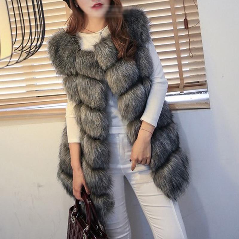 Мягкая бархатная пушистая куртка, зимняя теплая дикая женская жилетка без рукавов с талией большого размера, верхняя одежда