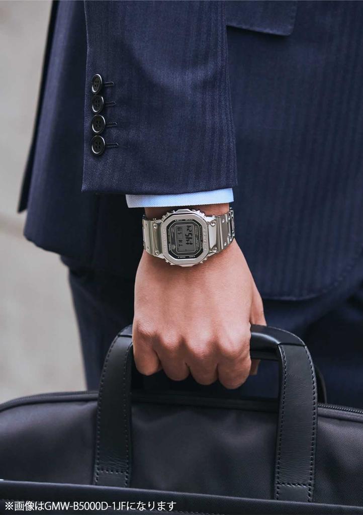 Часы с Bluetooth, полностью металлические, радио, солнечные, золотые [Casio] G-Shock [] GMW-B5000GD-9JF, мужские