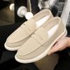 High Quality Spring Autumn Men Loafers Soft Leather Sneakers Shoes Men Casual Shoes Slip on Flats Driving Shoes chaussure hommes