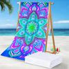 Direct Supply Of Marine Life Terry Printed Beach Towels, Microfiber Swimming Bath Towels