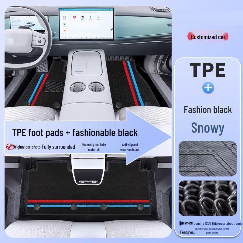 BYD Dolphin Waterproof Non-Slip TPE Door Sill Car Foot Pad