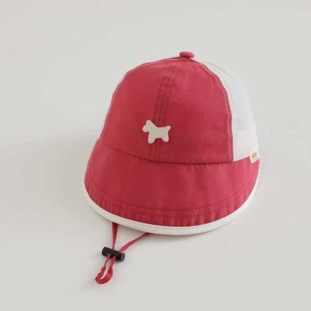 Quick Dry Kids Sun Hat Hollow Mesh Snapback Cap New Baseball Hat 1-3 Years Kids