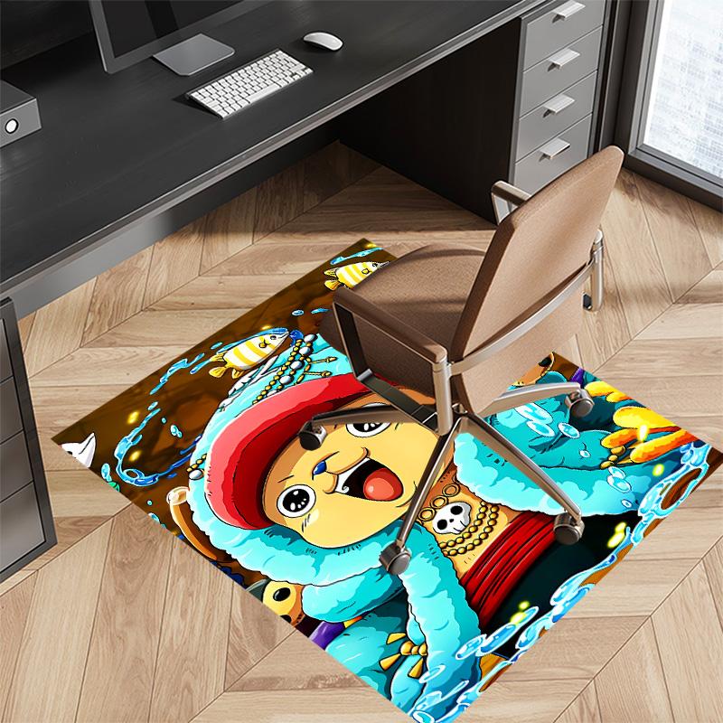 One Piece Tony Tony Chopper Printed Absorbent Washable Carpet, Non-Slip Bathroom Mats, Kitchen Rugs, Yoga Mat,Living Room Entrance, Camping Picnic Rug