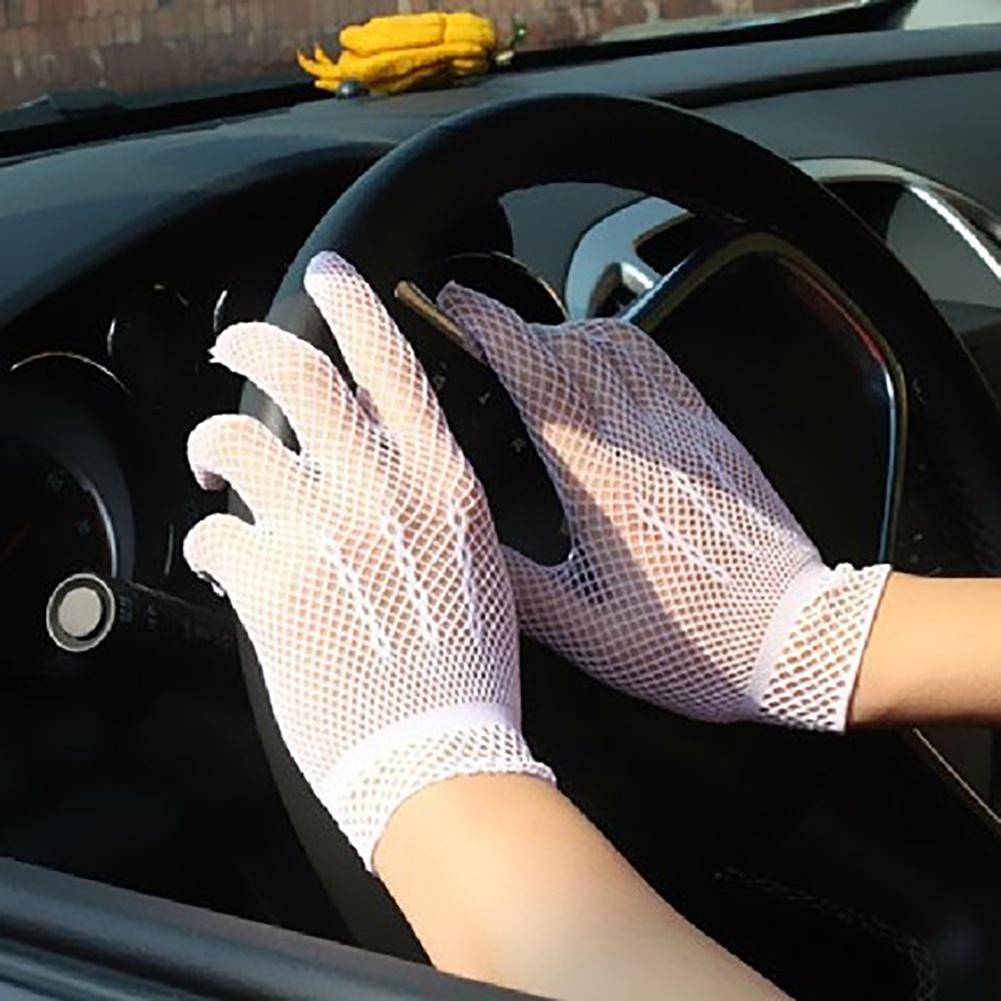 Женские перчатки для вечеринок, весенне-летние сетчатые перчатки в сетку, варежки для танцев, варежки DeJOr