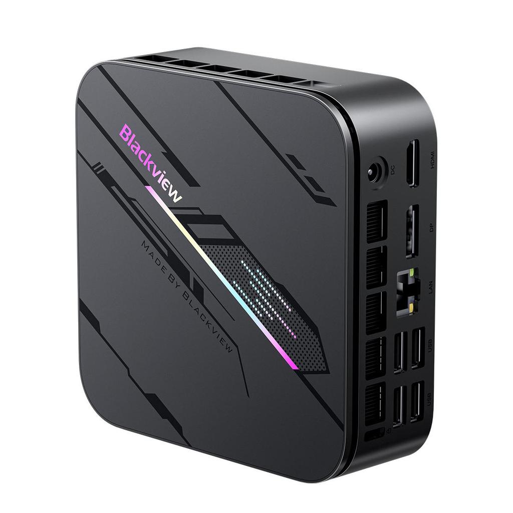 Мини-ПК Blackview MP100 Pro AMD Ryzen™ 5 7430U (До 4,3 ГГц) 16 ГБ ОЗУ512 ГБ SSD Radeon™ RX Vega 7 Windows 11 Pro МИНИ-ПК
