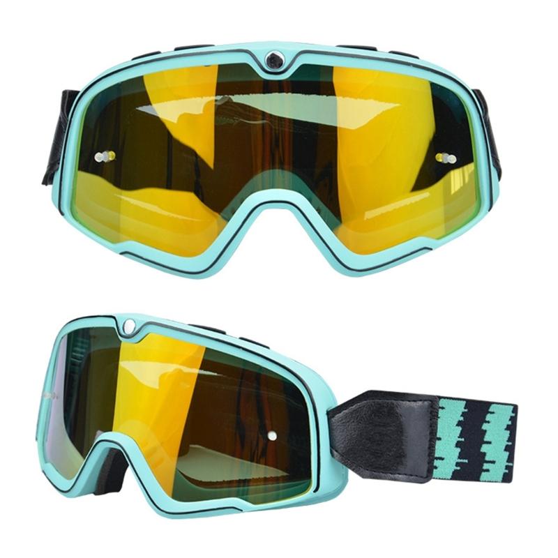 Мотоциклетные очки для взрослых мотоциклистов, очки для мужчин и женщин, солнцезащитные очки для мотоциклистов, винтажные очки для активного отдыха