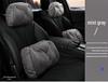 Фиолетовая подушка-подголовник и поясничная подушка с колокольчиком для BMW 5 серии 530Le Zotye T300/T600