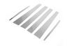 Door Pillar Molding (6 Pcs, Stainless Steel) for Mitsubishi L200 2006-2015