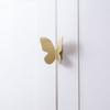 Cupboard Wardrobe Gold Color Drawer Handles Butterfly Door Knob Pull handle Furniture Hardware