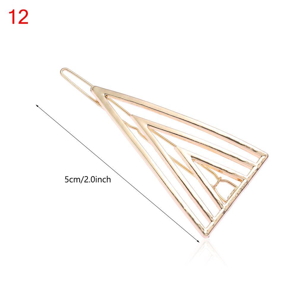 Hair Styling Barrettes Metal Hairclips Star Heart Hair Pins Knot Hair Clip Geometric Hairpins