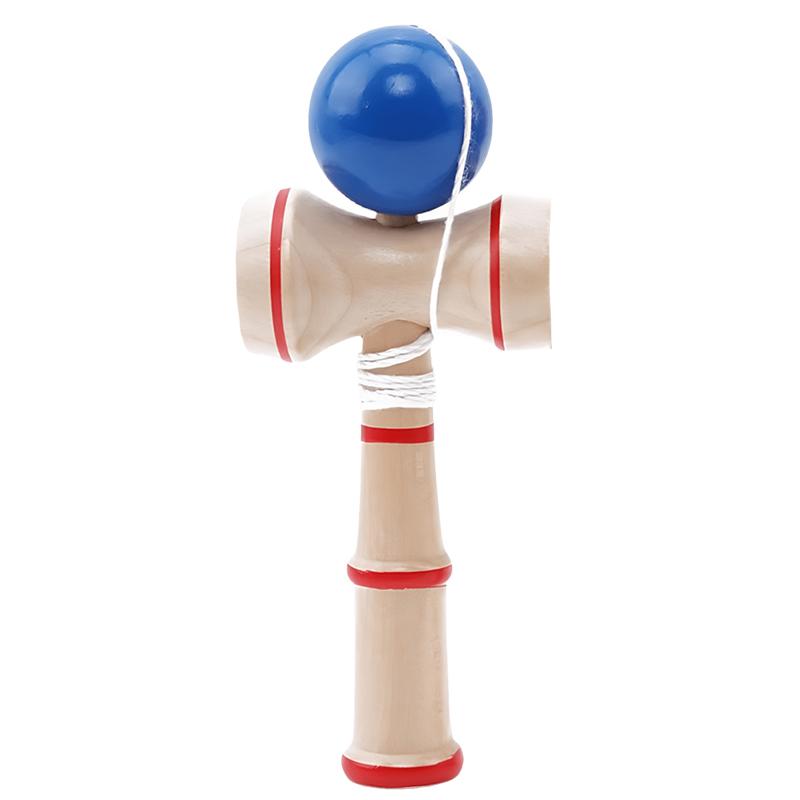 1PC Jade Sword Kendama Balls Traditional Balance Skill Training Game Wooden Catch Cup Hand Eye Coordination Party Game Props ZYF