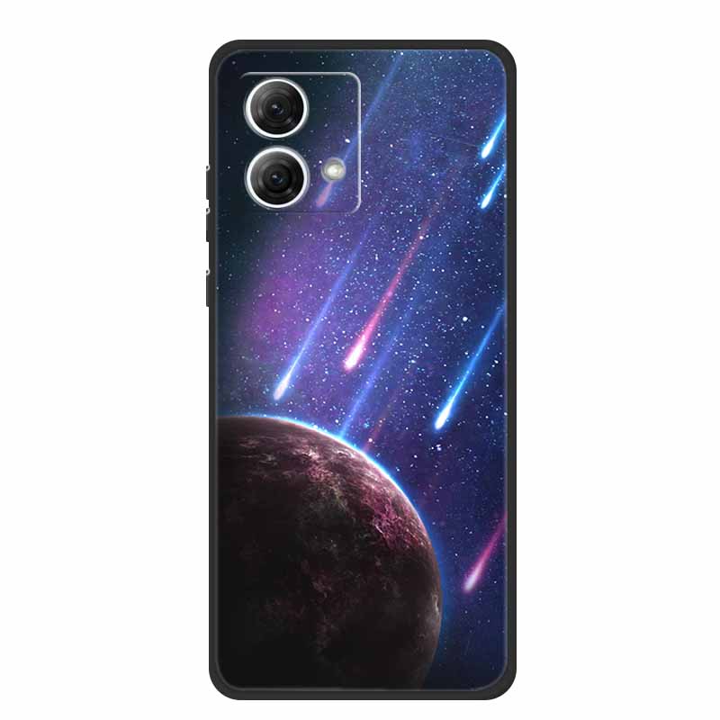 Рождественские чехлы Fundas для Motorola Moto G54 Европа Чехол для телефона Мягкий силикон ТПУ Capa Moto G54 Fundas XT-2343-1 Астронавт Coque