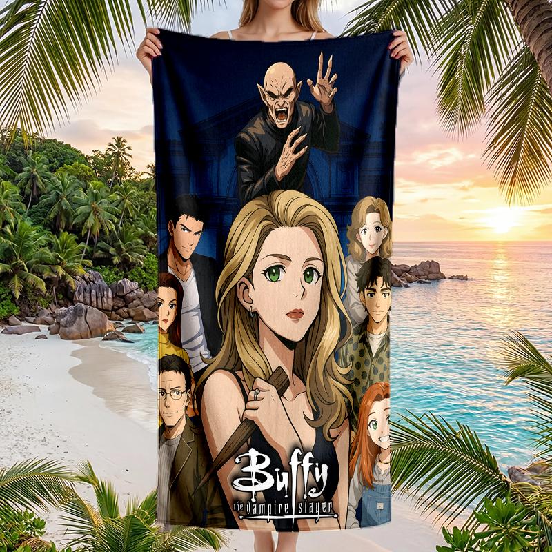 Buffy Fashion Beach Towel: Ideal for Summer Adventures Soft, absorbent and quick drying suitable for swimming and bathing
