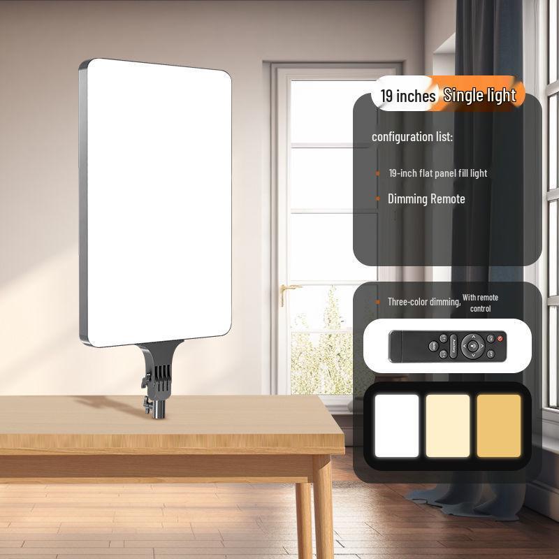 Светодиодная подсветка: Профессиональная панель для стримеров и фотографов - Идеально подходит для прямых трансляций, бьюти-съемок и фотосъемки в помещении.