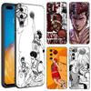 Anime Slam Dunk Black Silicone Phone Case For Huawei P10 P20 P30 P40 Lite P50 P60 Art P50E P Smart Z 2018 2020 2021 Pro 2019