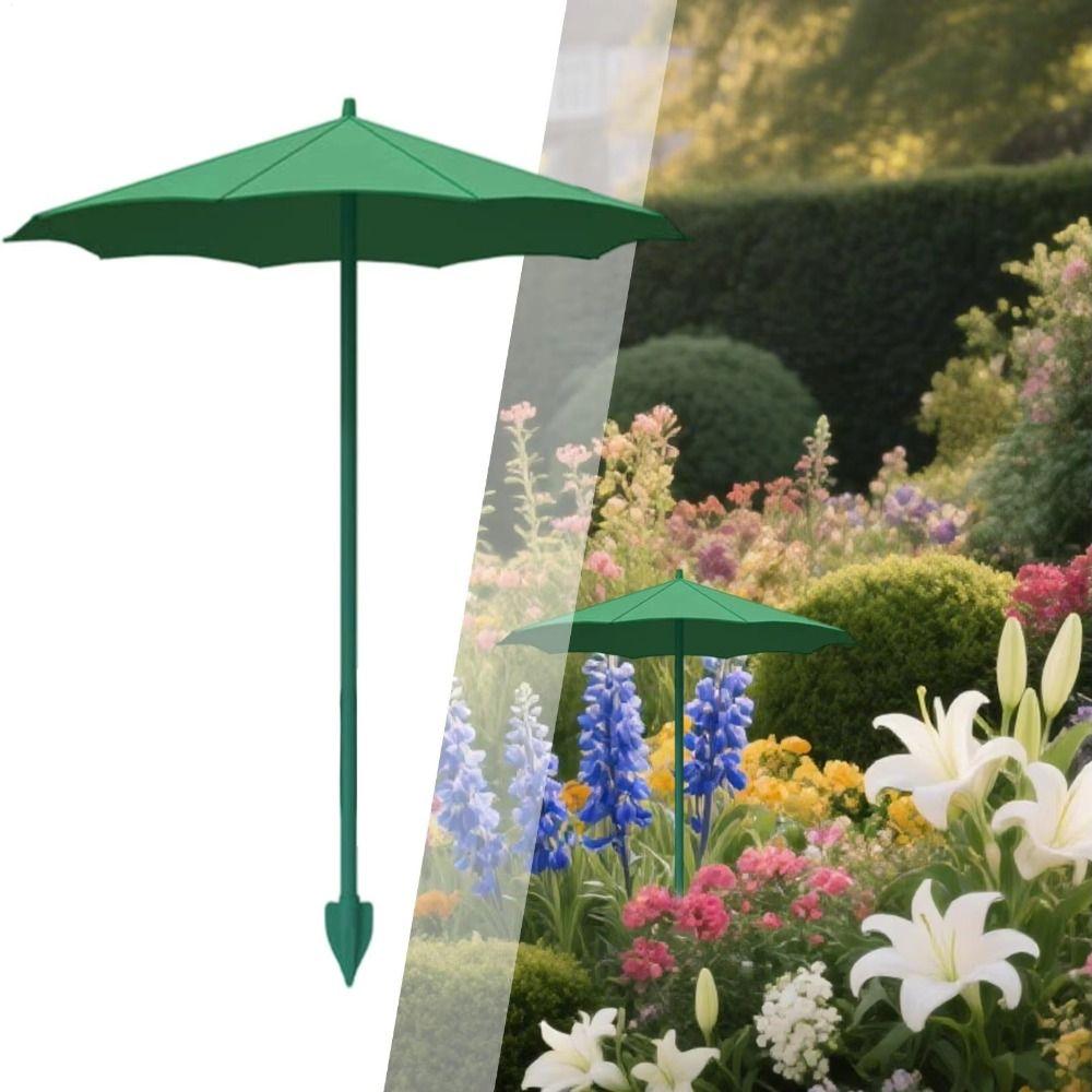 3Pcs UV Protection Plant Shade Umbrella Potted Garden Plant Sunshade Flower Pots