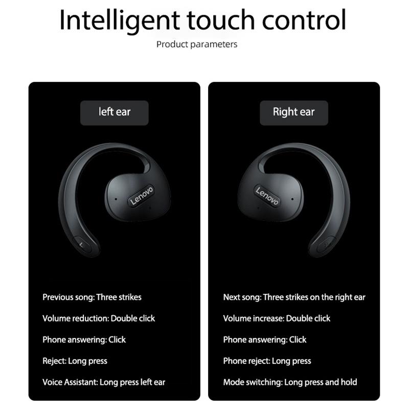 Оригинальные беспроводные наушники Lenovo X15 Pro с микрофонами Bluetooth 5,4 Hi-Fi стереозвук беспроводные наушники кнопка управления