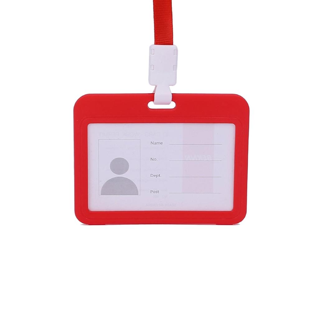 Чехол для удостоверения личности, офисный держатель удостоверения личности, защитный чехол для карты, чехол для держателя бейджа