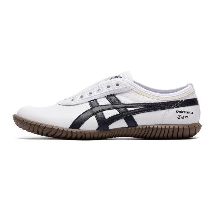 ONITSUKA TIGER Tsunahiki Slip-On Comfortable Versatile Casual Shoes Unisex Sneaker White 1183C529-101