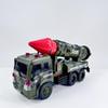 Детская инерционная игрушка военный внедорожник со звуком и светом с ракетной артиллерией