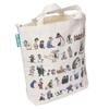Moomin 80th Anniversary Shoulder Tote Bag All Star Natural