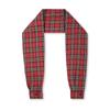 YUTHENTIC Check Sleeve Muffler Red Check AX5XF85068