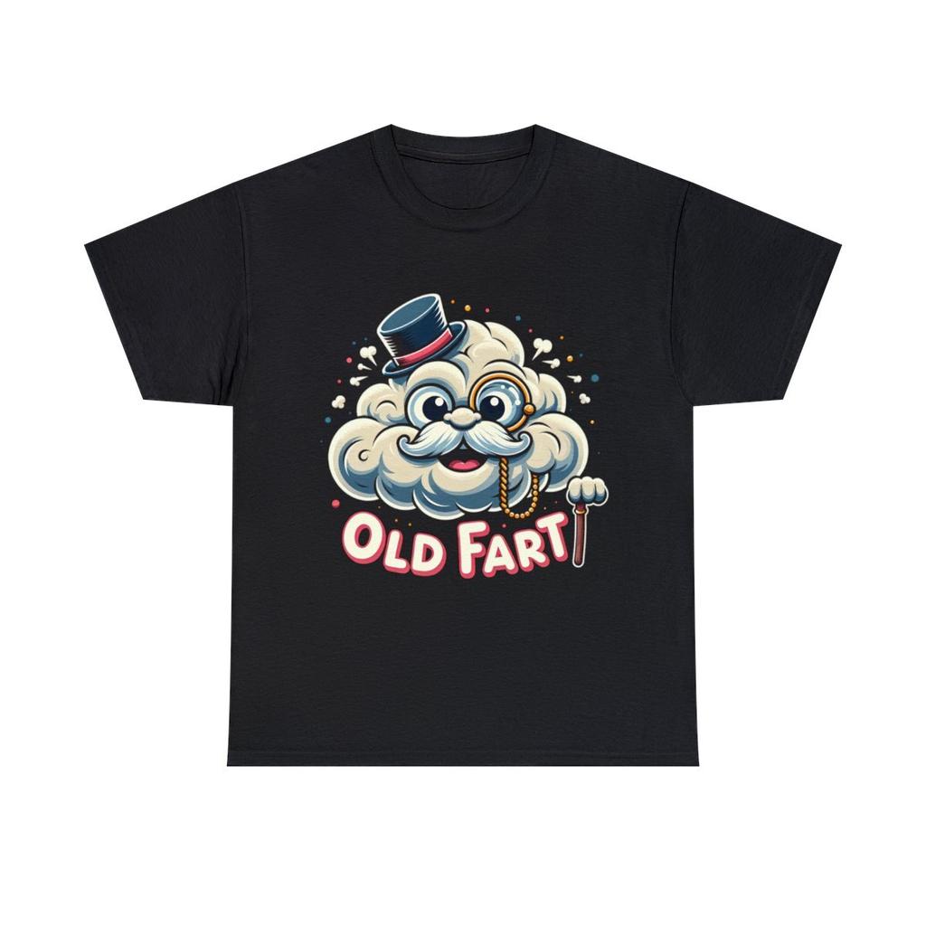 Old Fart Funny Graphic Tee Shirt, S-5XL