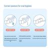 FAWNMUM Y-Shaped Back Molar Dental Floss Sticks