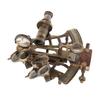 J. Scott London Brass Ship History Sextant с деревянной коробкой, функциональный морской секстант из цельной латуни