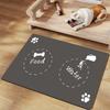 Diatom Mud Pet Floor Mat Pet Water-absorbing Non-slip Floor Mat Cat Dog Meal Splash-proof Mat Pet Mat