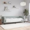 VidaXL Daybed Light Grey 80x200 Cm Velvet 354237