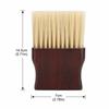 Soft Neck Duster Brush Durable Barber Neck Brush For Barbershop Hair Cutting Brush  Home Use
