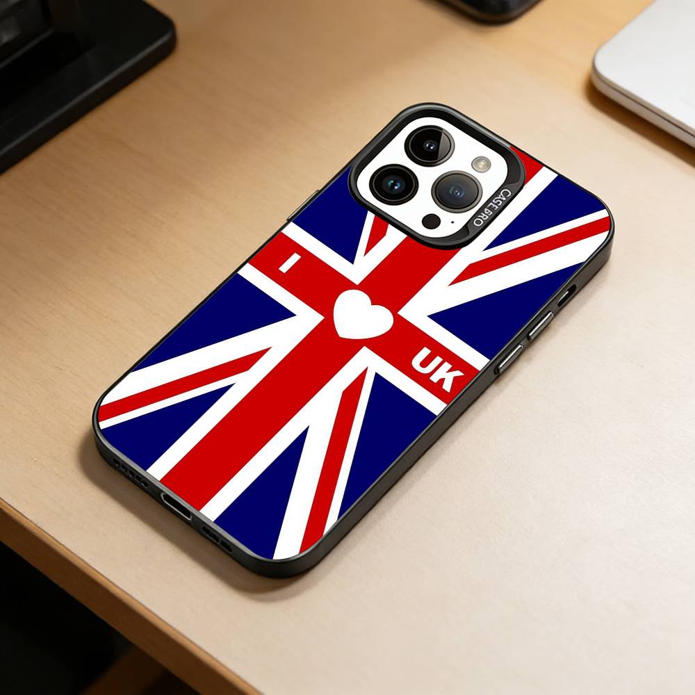 Чехол для телефона с американским флагом для iPhone 17,16,15,14,13,12,11 Plus,Pro Max,XS, Цветной серебристый чехол для телефона Funda Cover